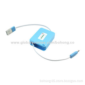Quadrate Pull Car Charger, USB Port, 5V/850mAh, Can do White, Black, Green, Yellow and Orange